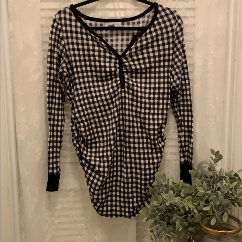 How cute is this?! Maternity Thermal Top